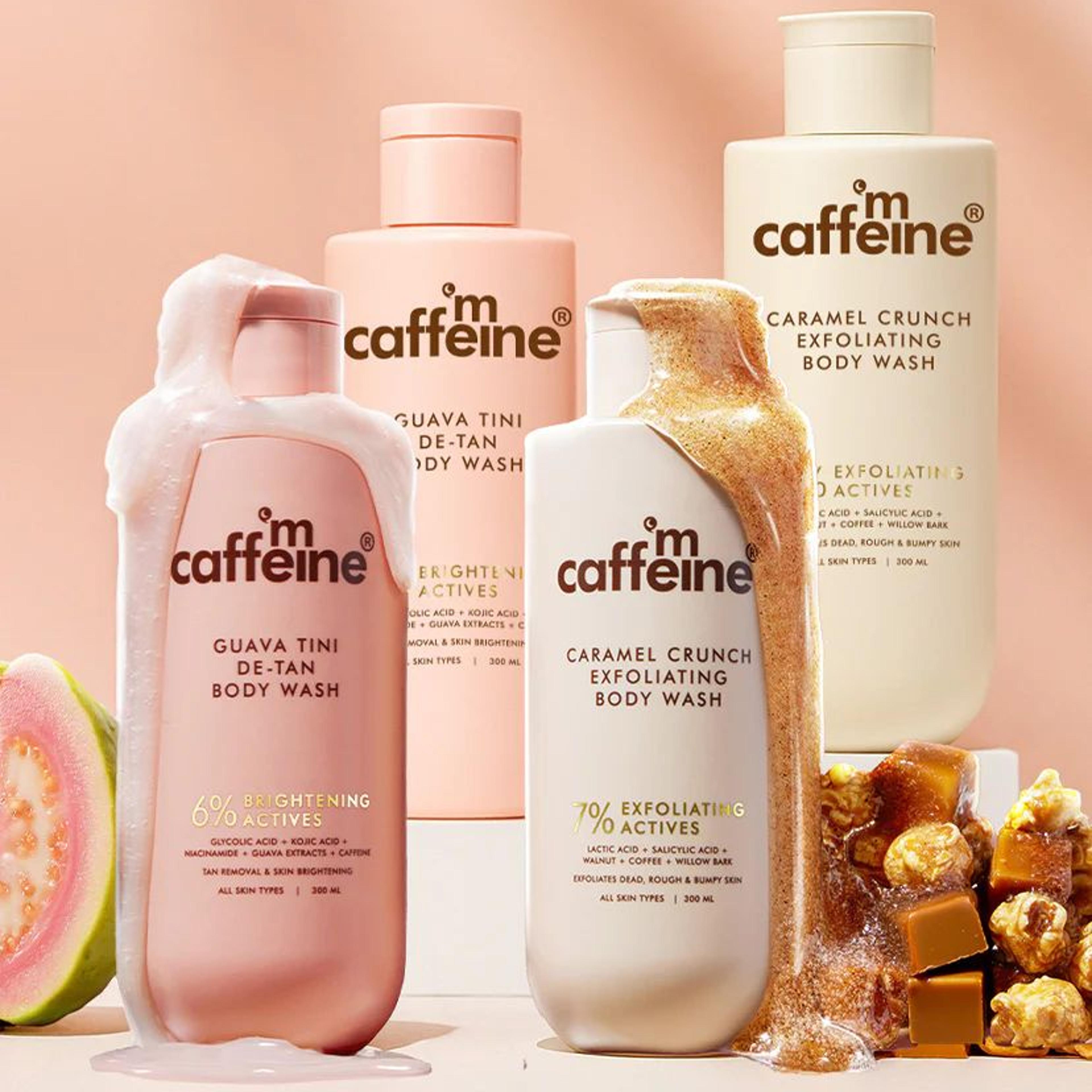 De-Tan & Exfoliating Body Washes (Set of 4)