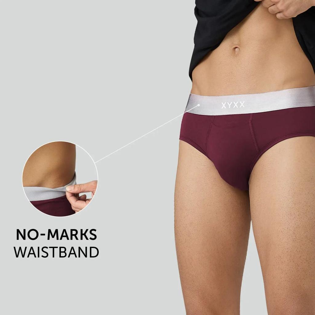 Illuminati Modal Briefs Dark Maroon — photo 4