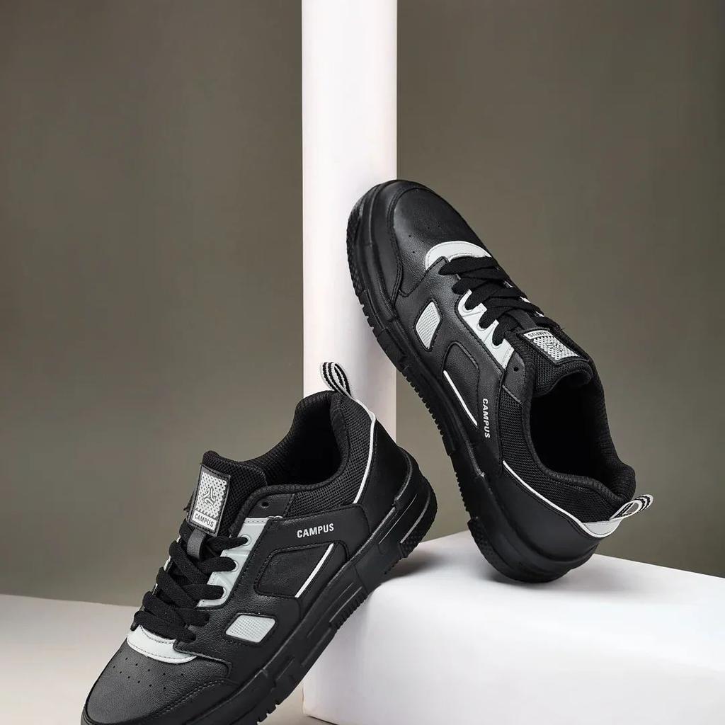 STOMP Black Men's Sneakers