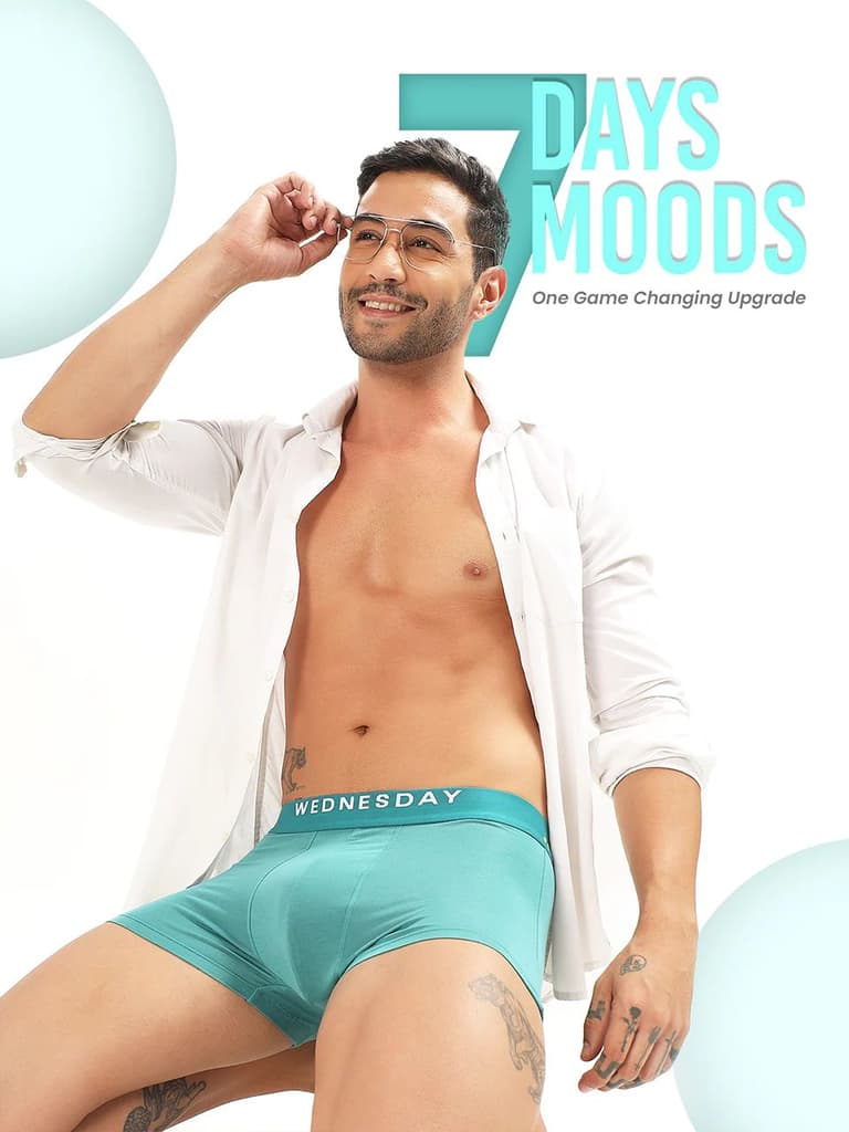 Everyday Expression | Men's Micro-Modal Trunks | Pack Of 7 — photo 6