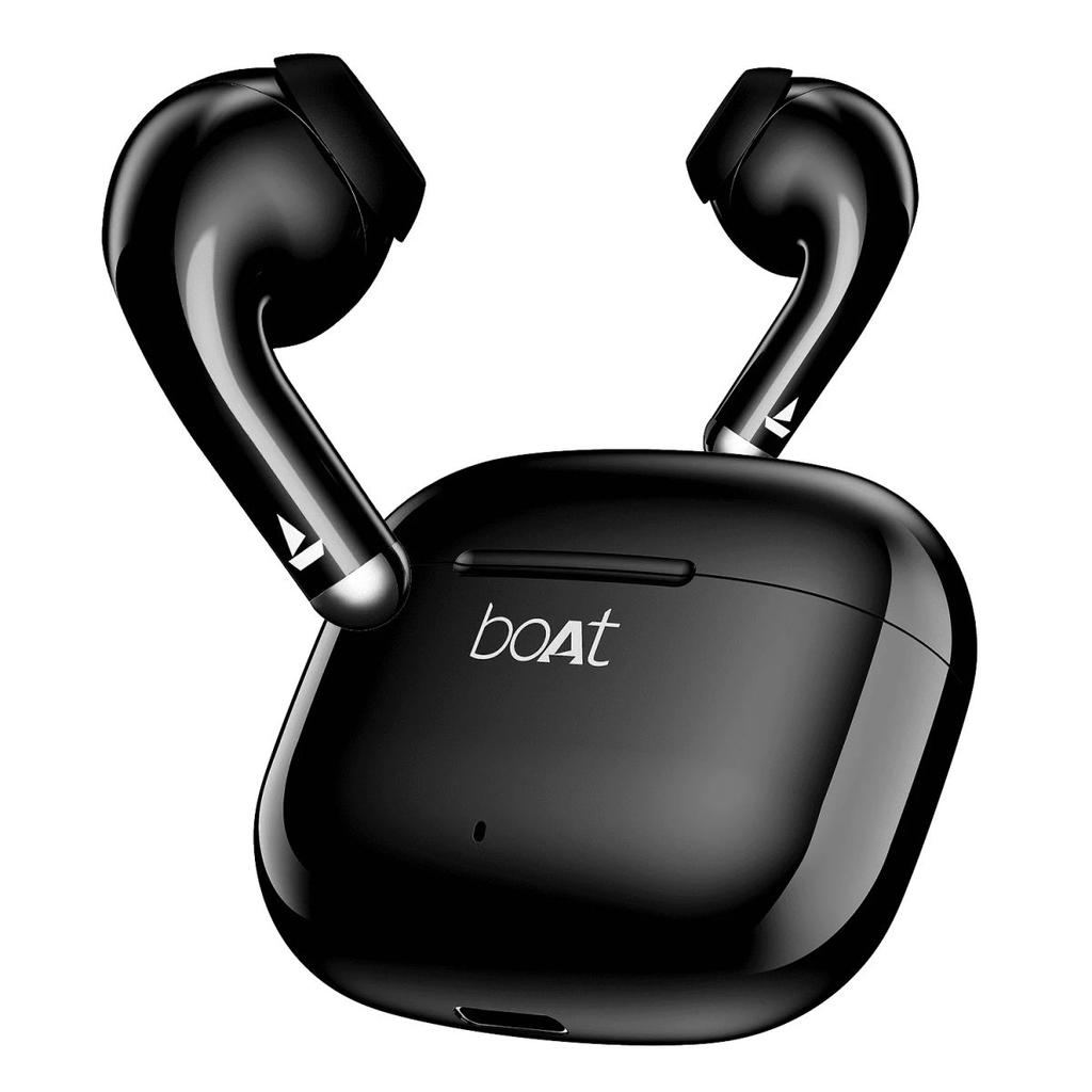 boAt Airdopes 101v2 | Wireless Earbuds with 35 Hours Playback, BEAST™ Mode & ENx™ Tech — Pitch Black