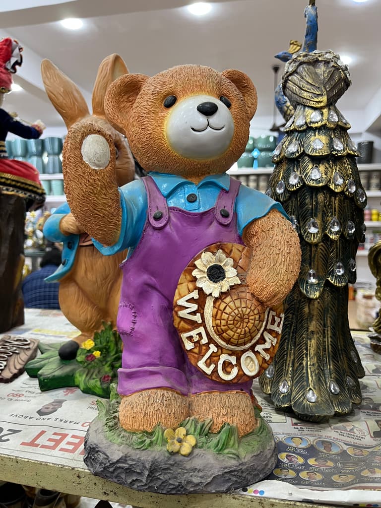Welcome Teddy Bear | Stuffed Animal | Plush | Purple