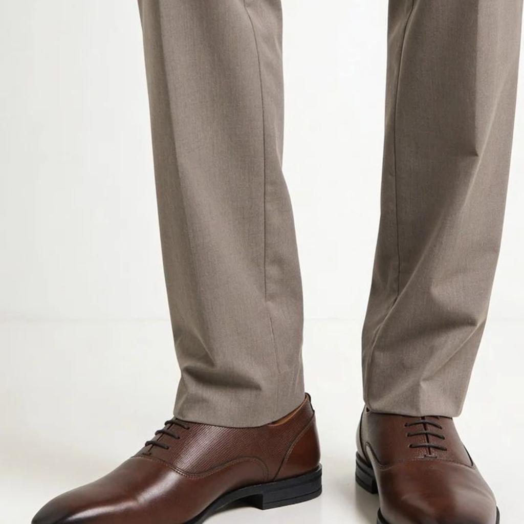 SOLEPLAY Dark Tan Oxford Shoes