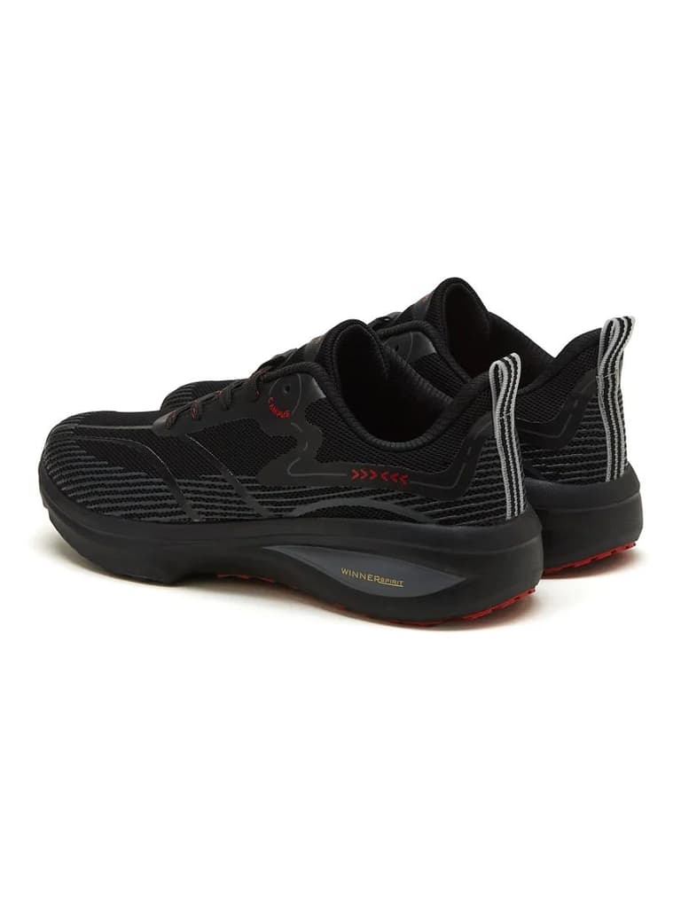 GLITCH Black Men's Running Shoes — photo 5