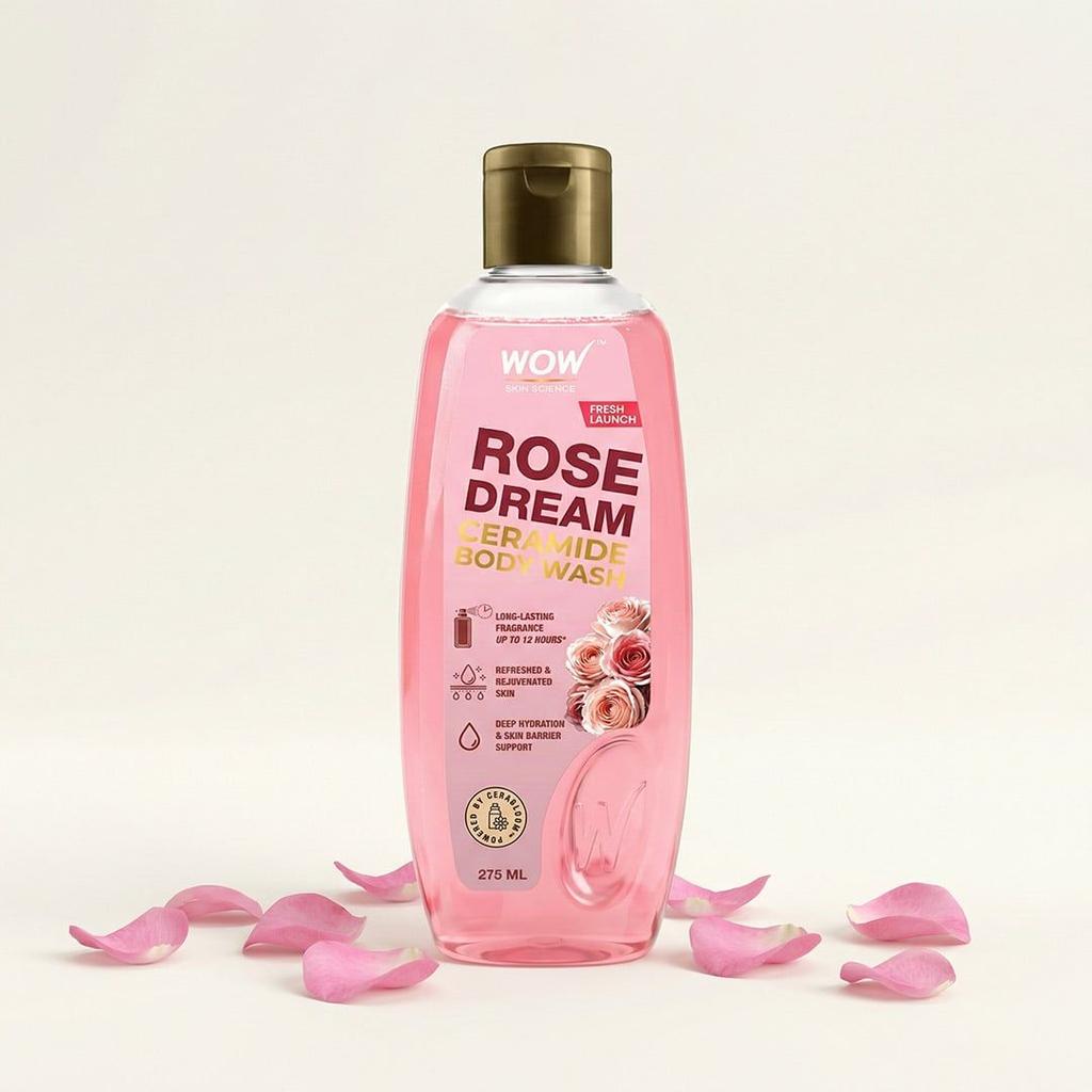 Rose Dream Body Wash Long-Lasting Hydration & Rose Fragrance