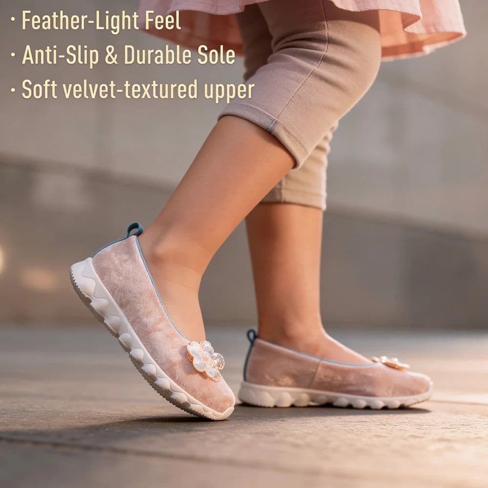 Lucy & Luke PLAYNGO-E Beige Casual Non lacing Walking Shoes for Kids by Liberty — photo 2