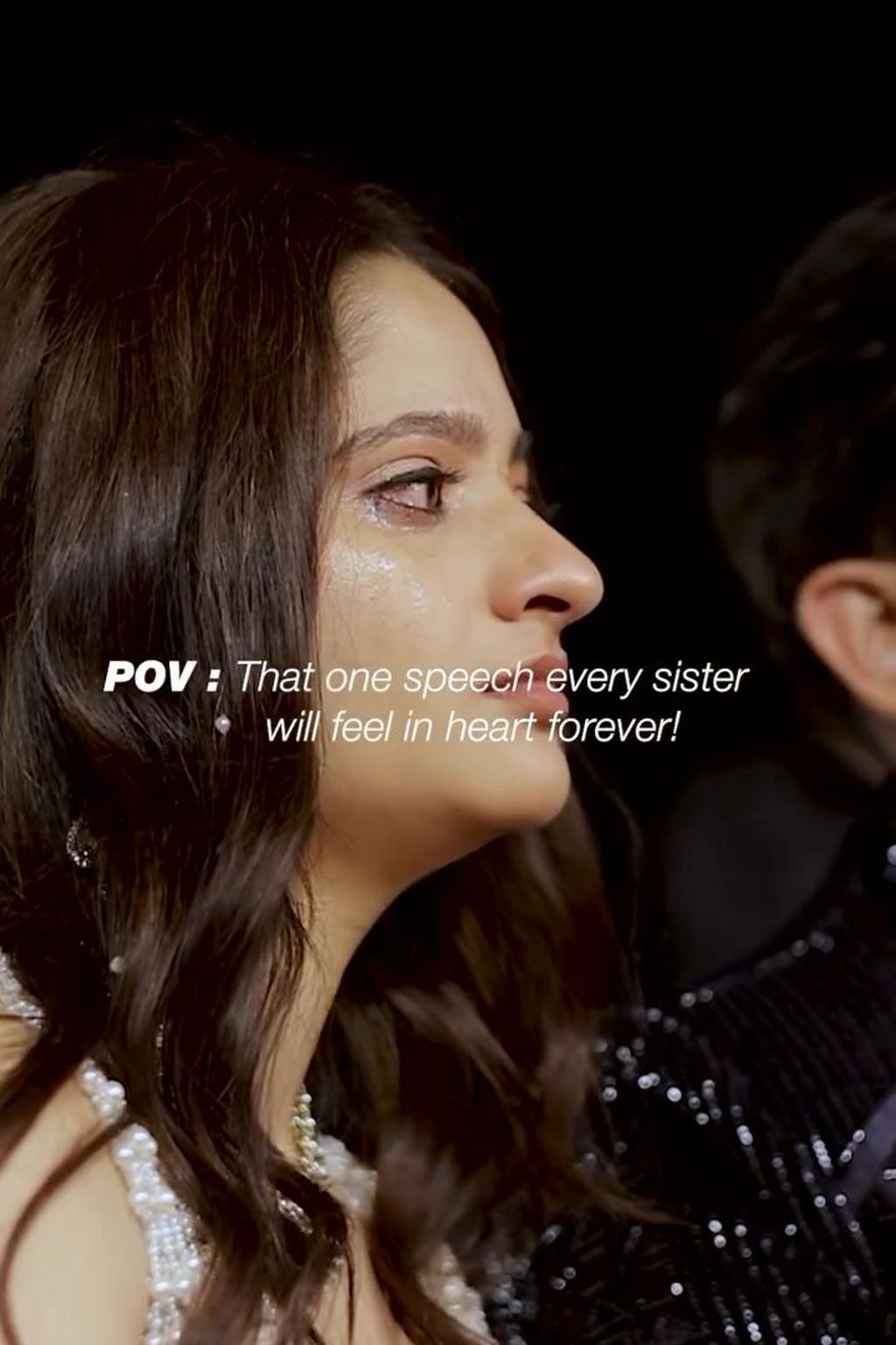 A Speech Every Sister Will Hold Close to Her Heart 🥺❤️