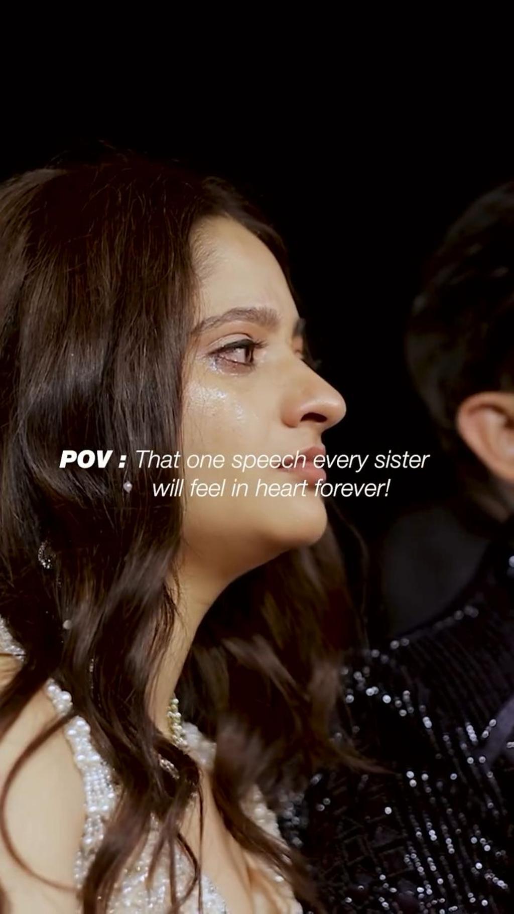 A Speech Every Sister Will Hold Close to Her Heart 🥺❤️