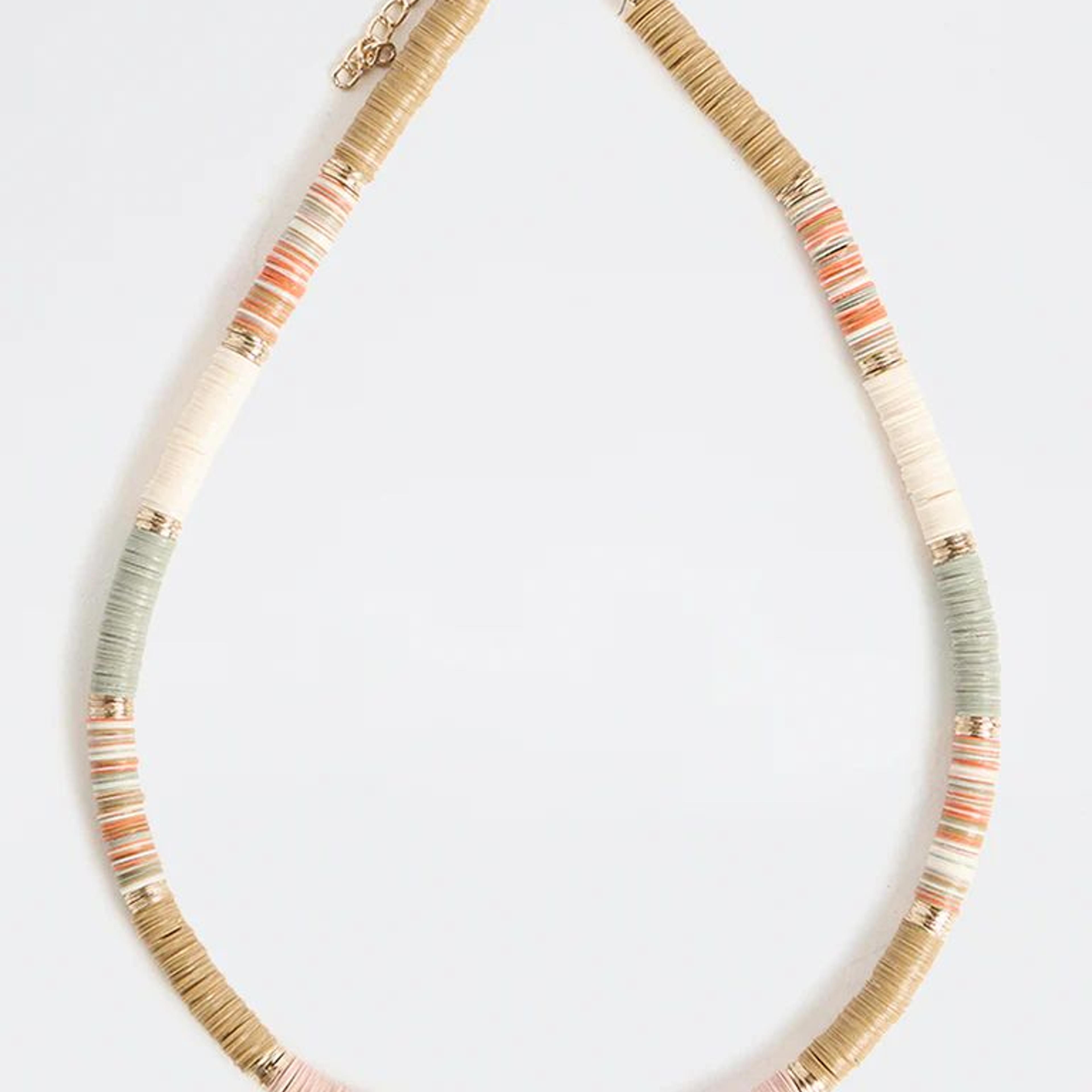 Westside Accessories Multi Color Beaded Necklace