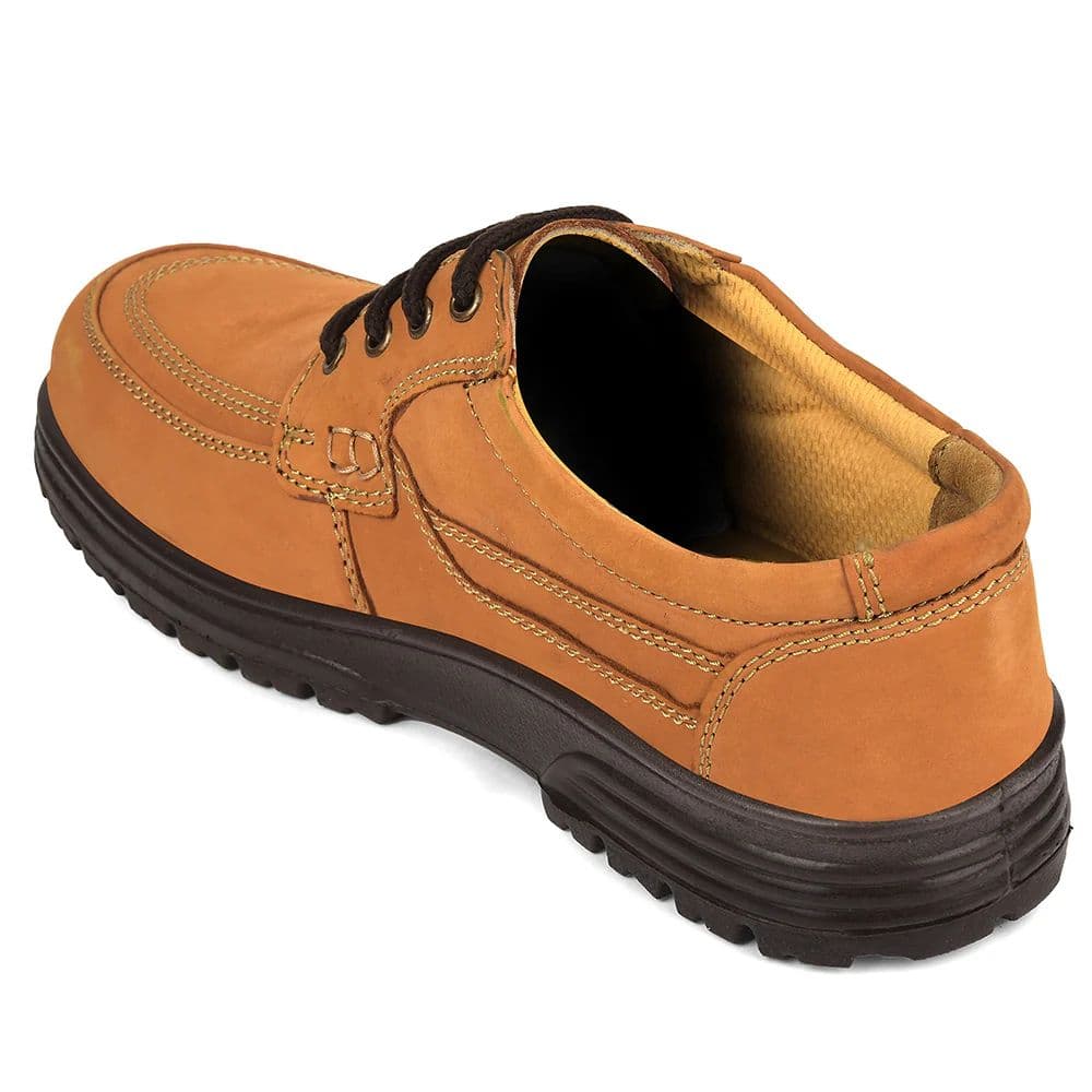 Healers Camel Formal Lacing Derby Shoes For Men 719053AN By Liberty — photo 5