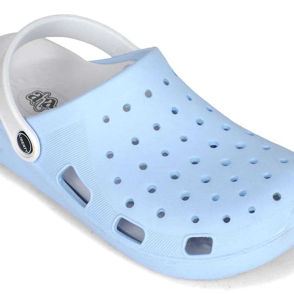A-HA STREETVIBE Sky Blue Casual Clogs for women by Liberty — photo 7