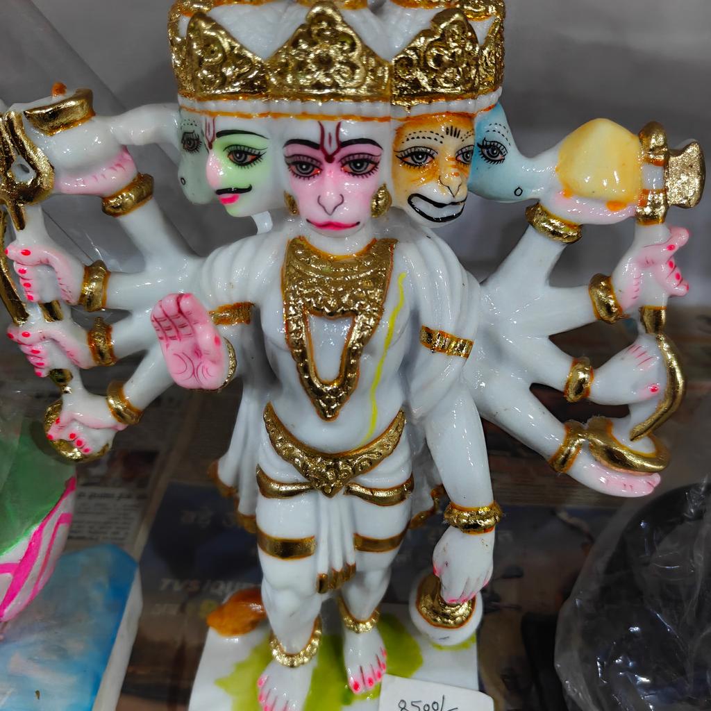 Gold Statue of Hindu Deity | Brass | Gold | Religious