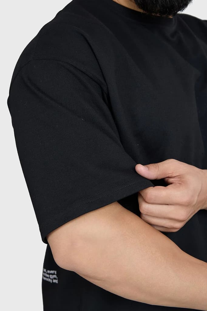 Bull Oversized T-shirt Black — photo 4
