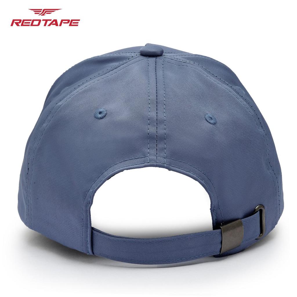 Unisex Blue Solid Polyester Baseball Cap with Adjustable Strap — photo 8