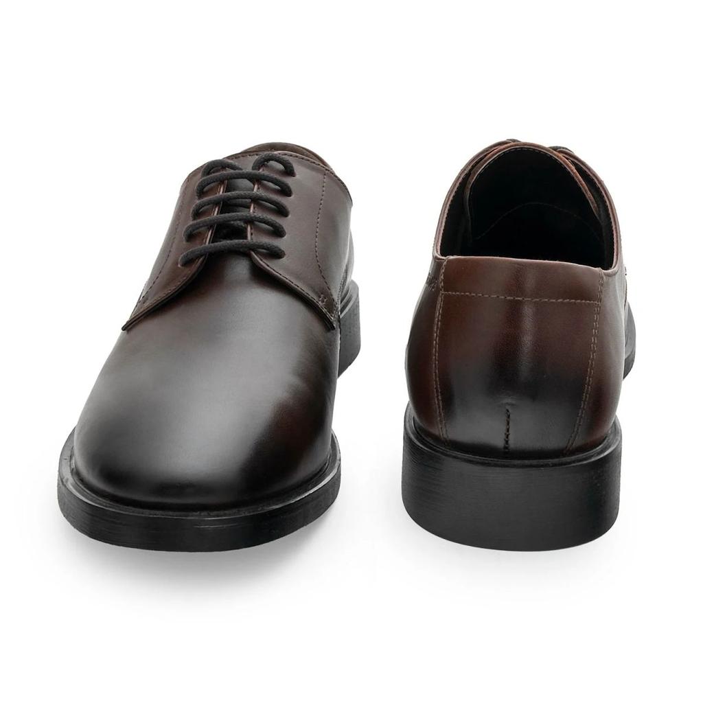 Men’s Brown Leather Derby Shoes for Classic Formal Style — photo 4
