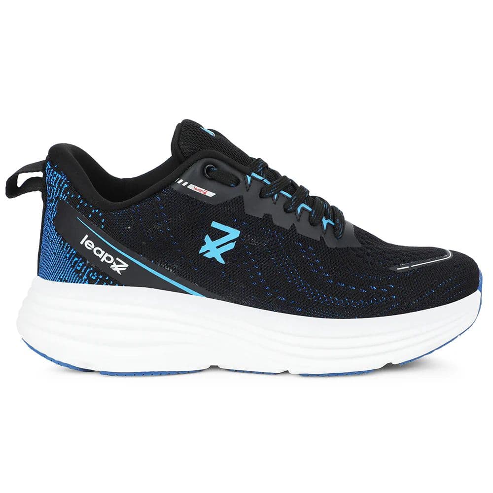 Leap7x Teal Blue Sports Running Shoes For Men GHD-41 By Liberty — photo 2