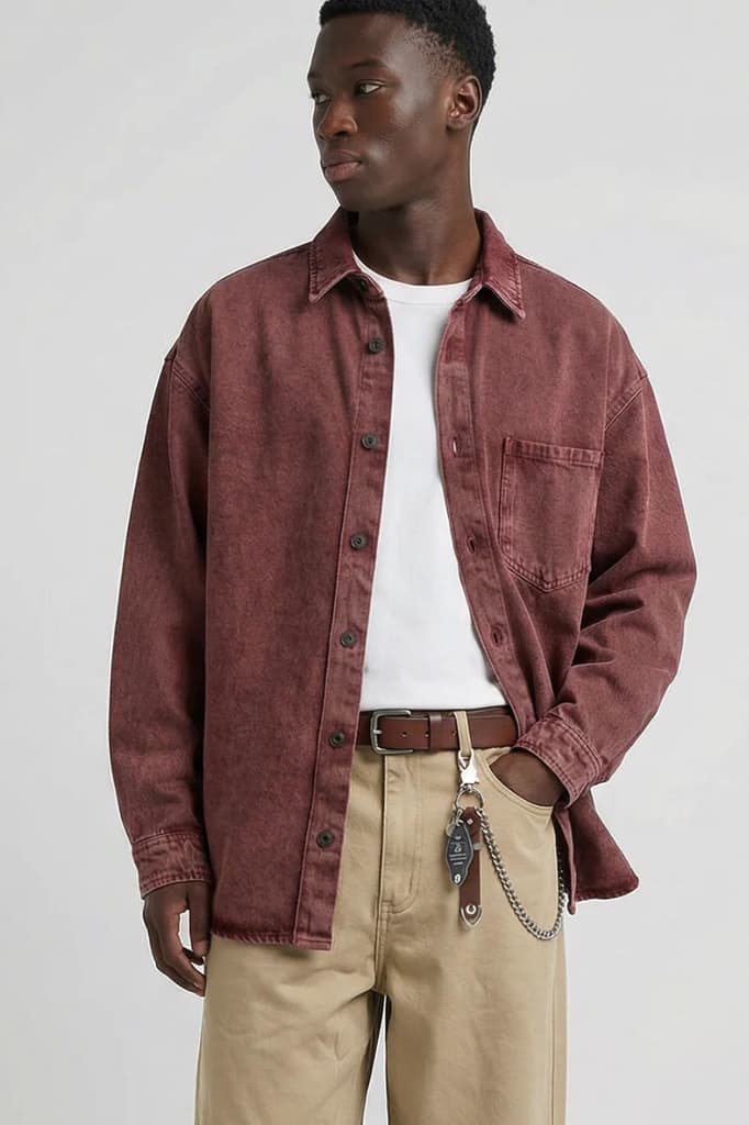 Denim Full Sleeves Shirt — photo 3