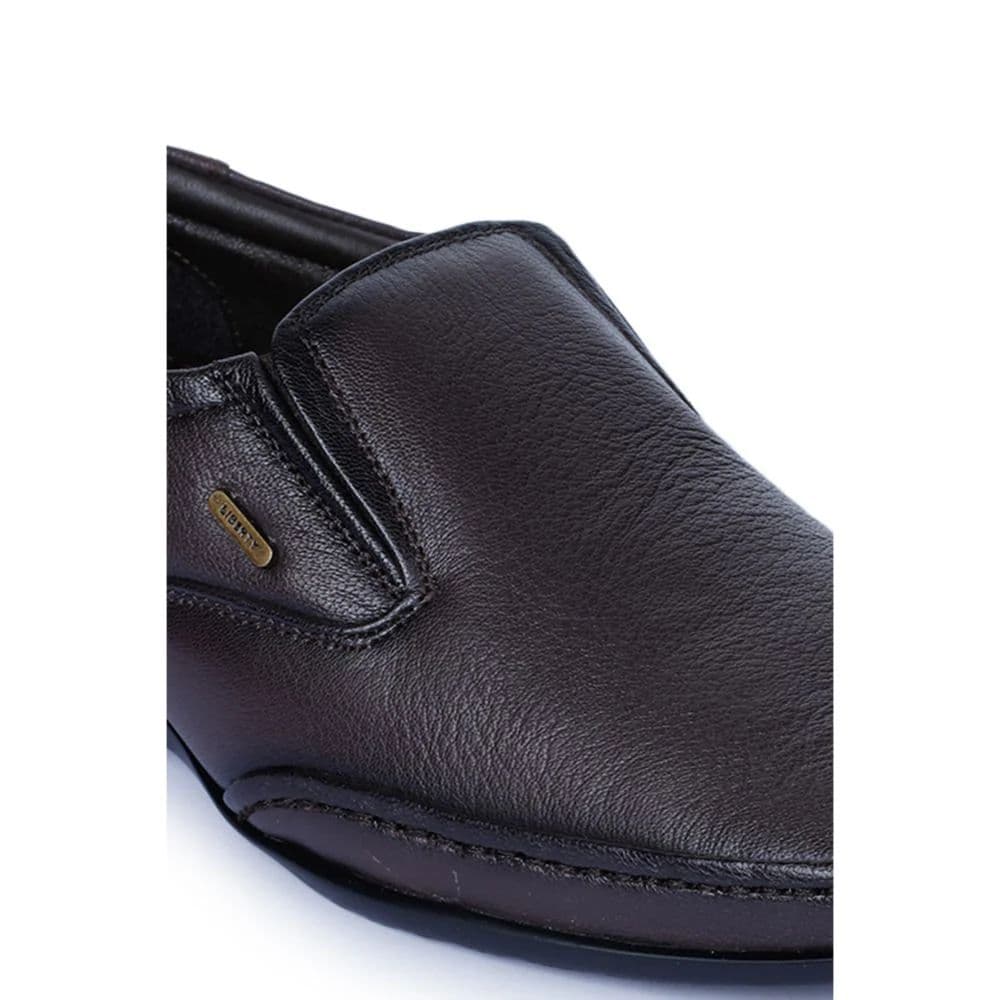 Fortune (Brown) Wingtip Loafer Shoes For Men FL-511 By Liberty — photo 5