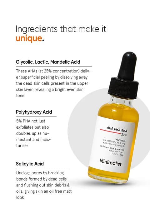 AHA PHA BHA 32% Face Peel — photo 10
