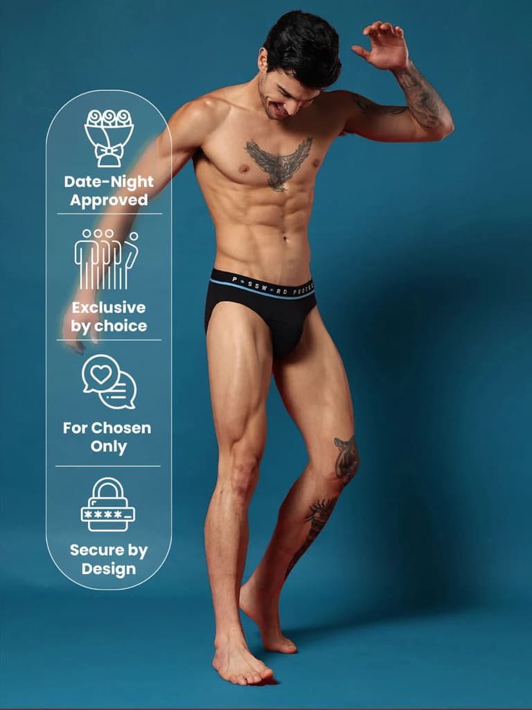 Statement Men's Brief "Password Protected" — photo 4
