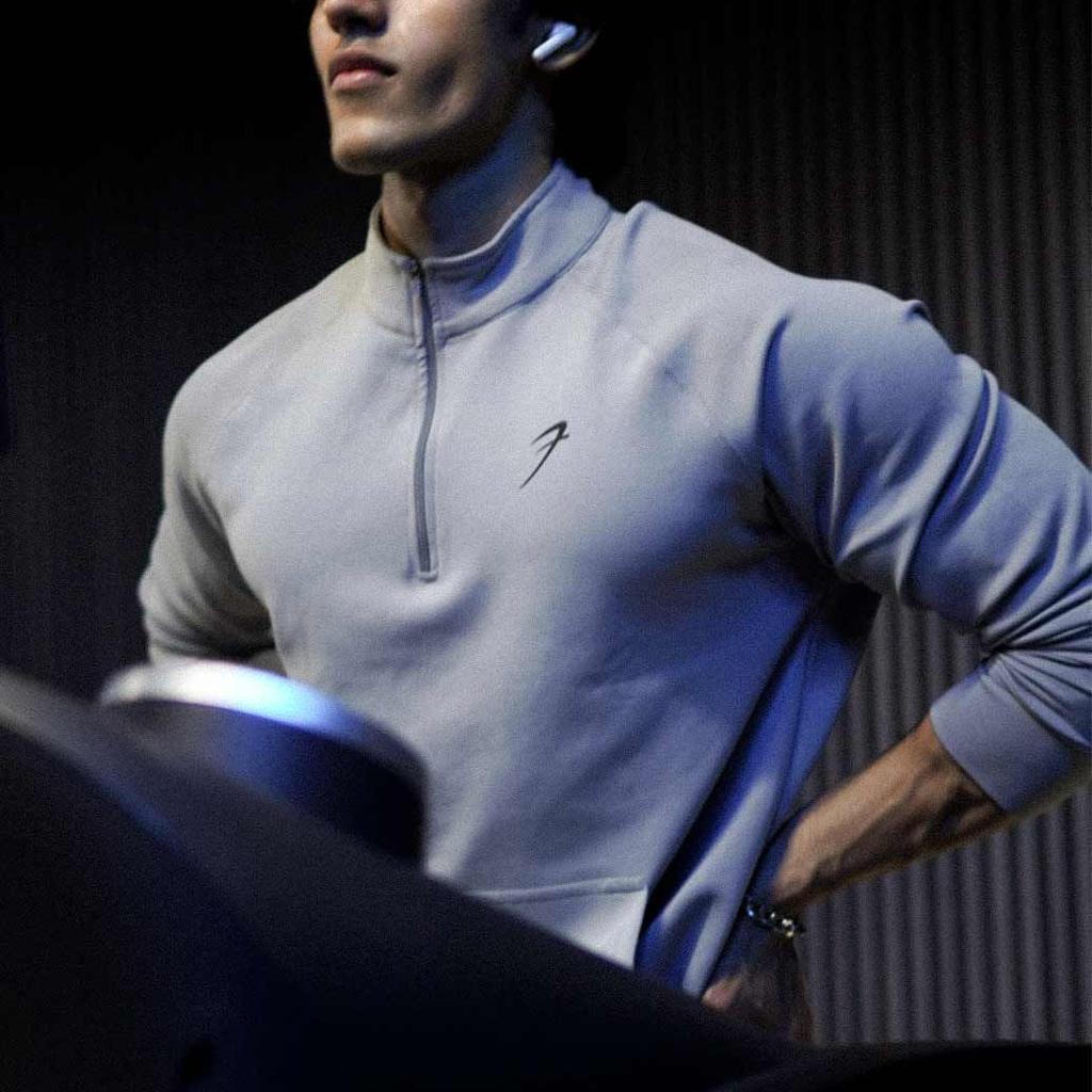 Ontrack Pullover Light Grey