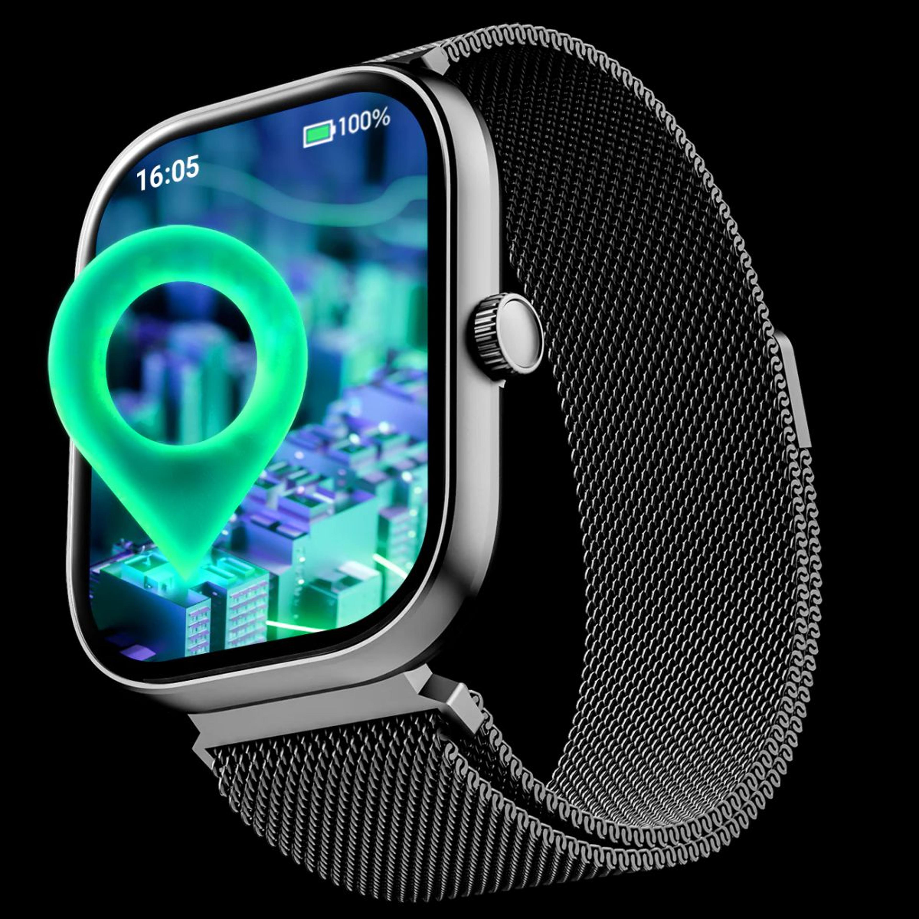 boAt Wave Sigma 3 SS Edition | Smartwatch with 2.01' Display, BT Calling, 700+ Active Modes, Emergency SOS, Live Sports Updates
