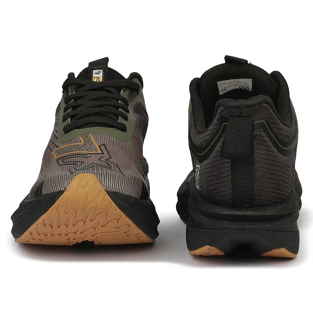 Leap7X ZLP-XM-19 Olive Green Sports Lacing Running Shoes for Men By Liberty — photo 7