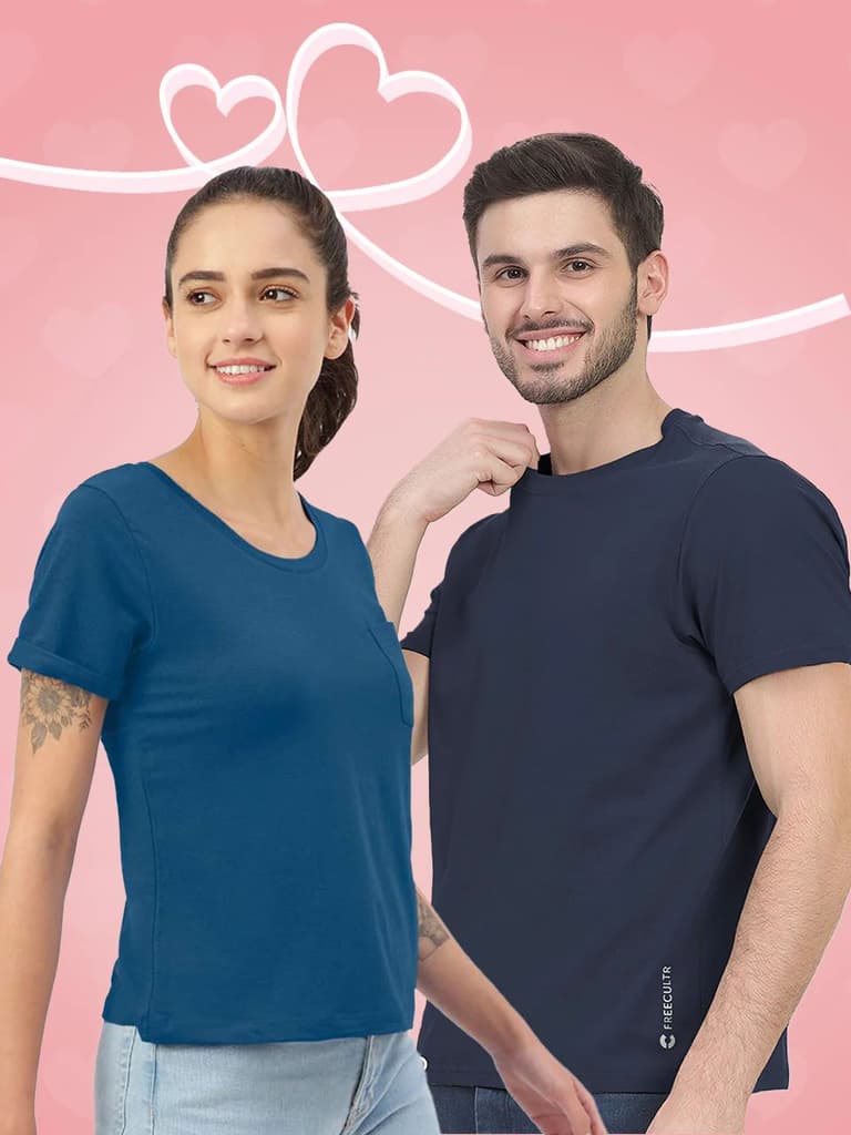 Men's T-Shirt & Women's Shirt — Galaxy Blue; Sapphire Blue / S / S