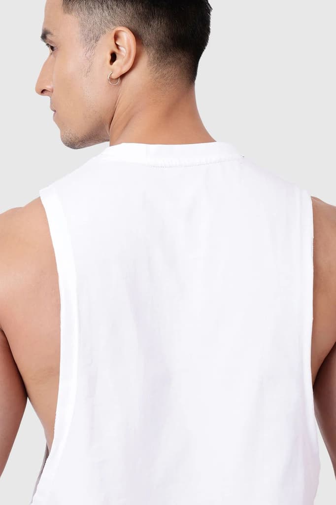 Magnitude Deep Arm Tank White — photo 4