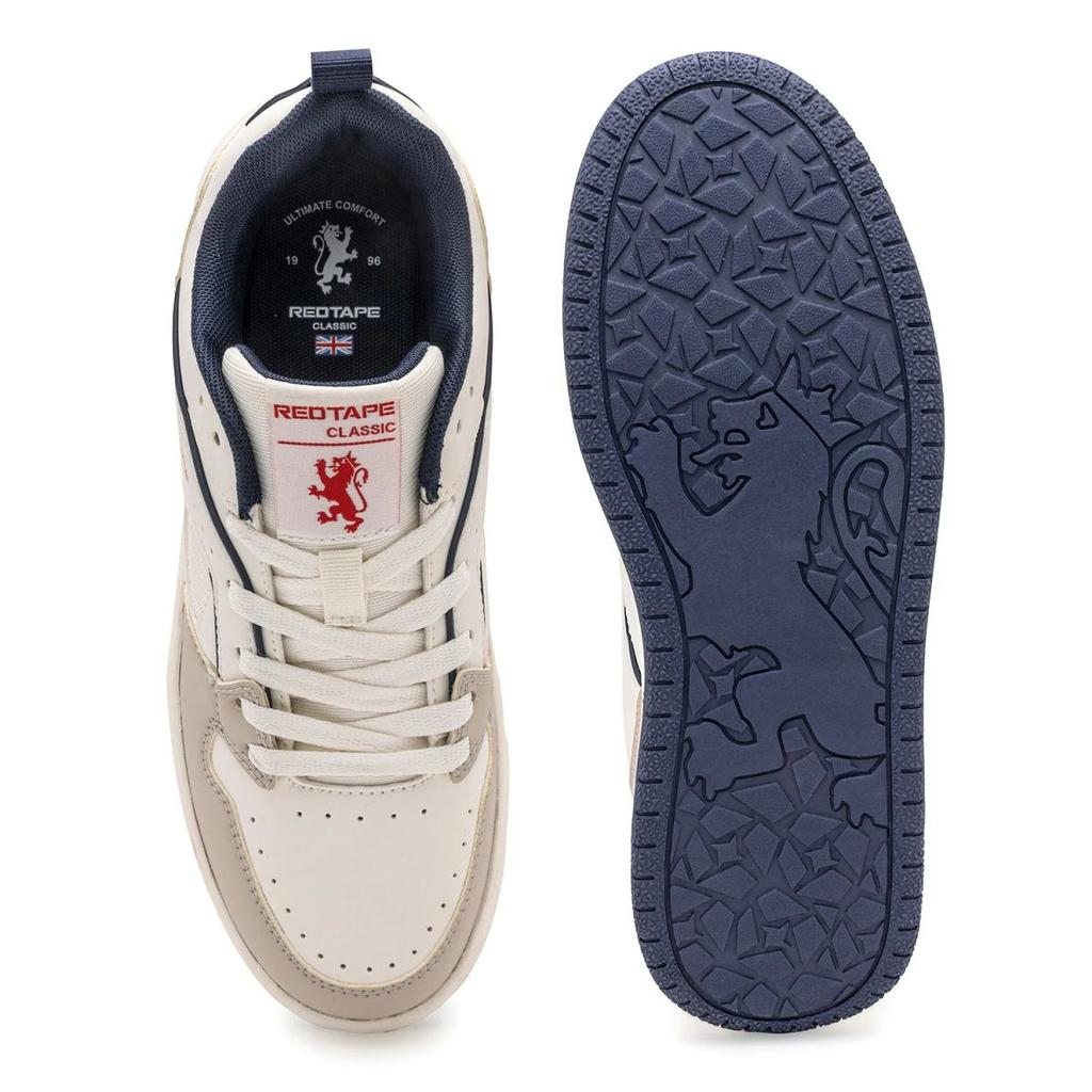Sneakers for Men in Beige and Navy | Casual Shoes — photo 5
