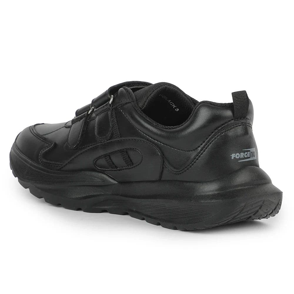 Force 10 ELITESTP-V Black School Uniform shoes for Kids by Liberty — photo 3
