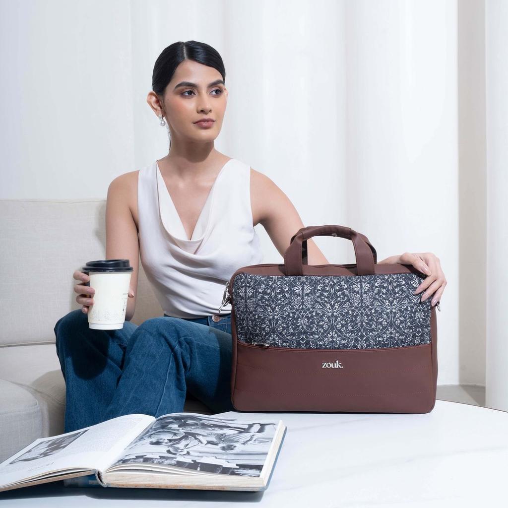 Arin Laptop Bag - Lattice Lace