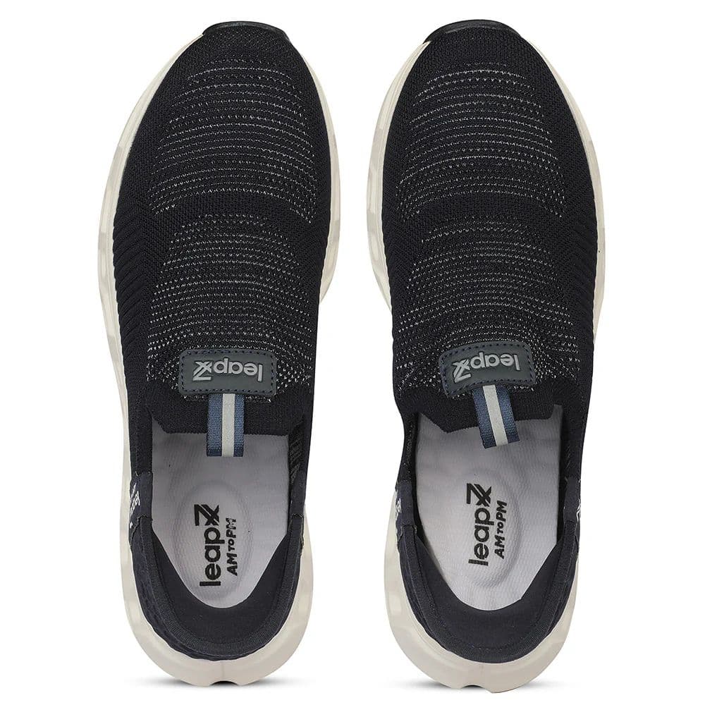 LEAP7X AIRFLOW-20 EAZYGO Navy Blue Sports Running Shoes for Men — photo 7
