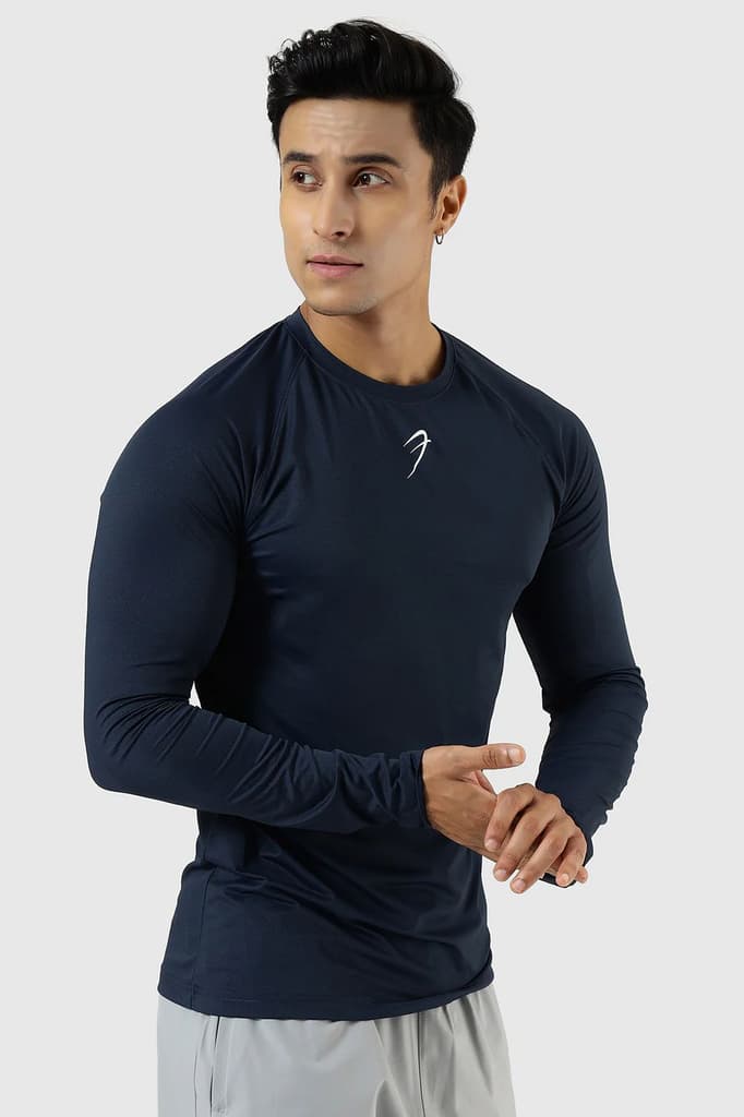 Core Fullsleeves T-shirt Navy — photo 6