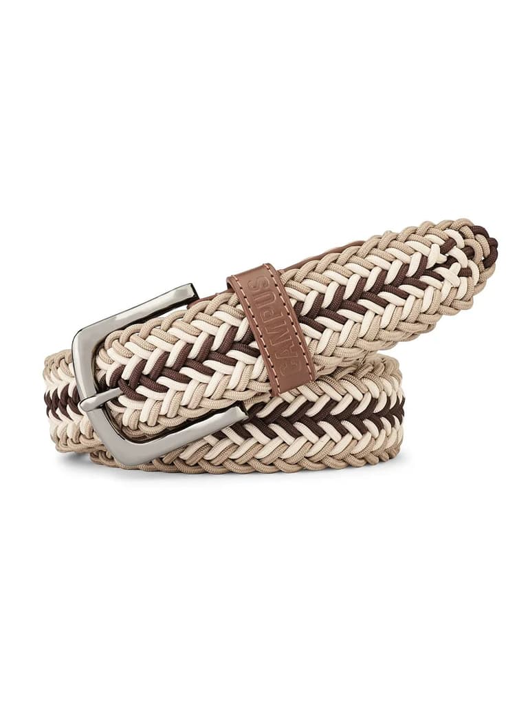 Handmade Braided Unisex Multi Color Belt — photo 5