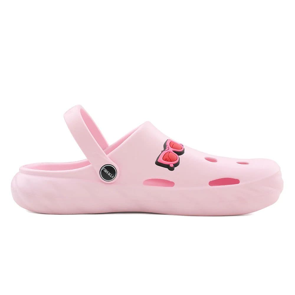 A-HA Pink Casual Clogs For Kids BEACHWALKK By Liberty — photo 2