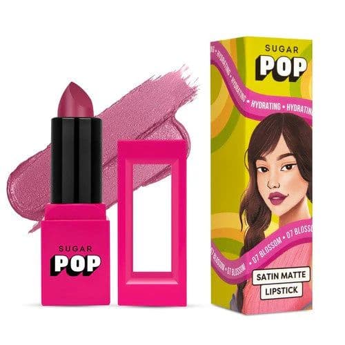 SUGAR POP Satin Matte Lipstick 07 Blossom