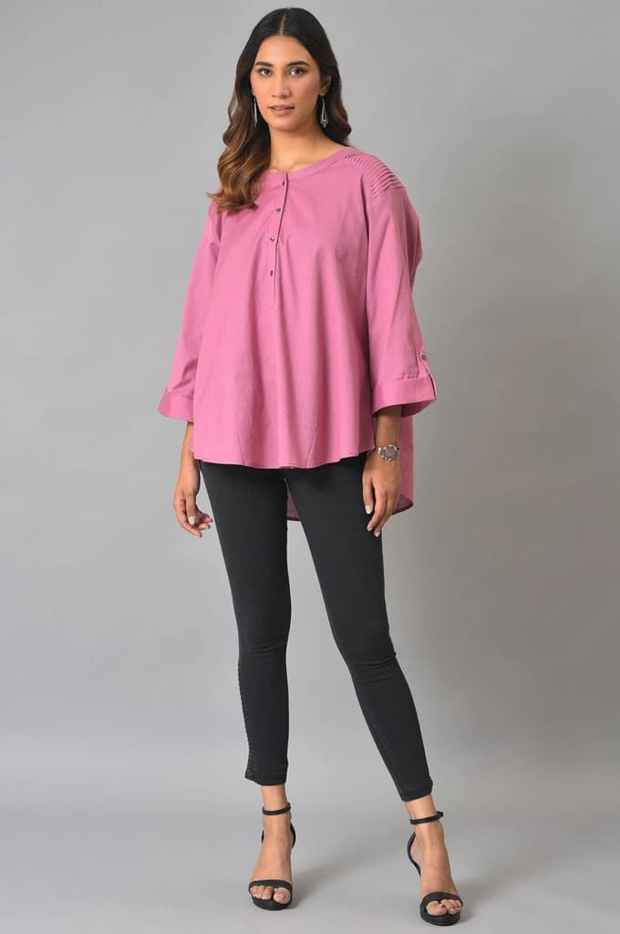 Grey Solid Skinny Fit Denim Jeggings With Pintuck Detail — photo 5