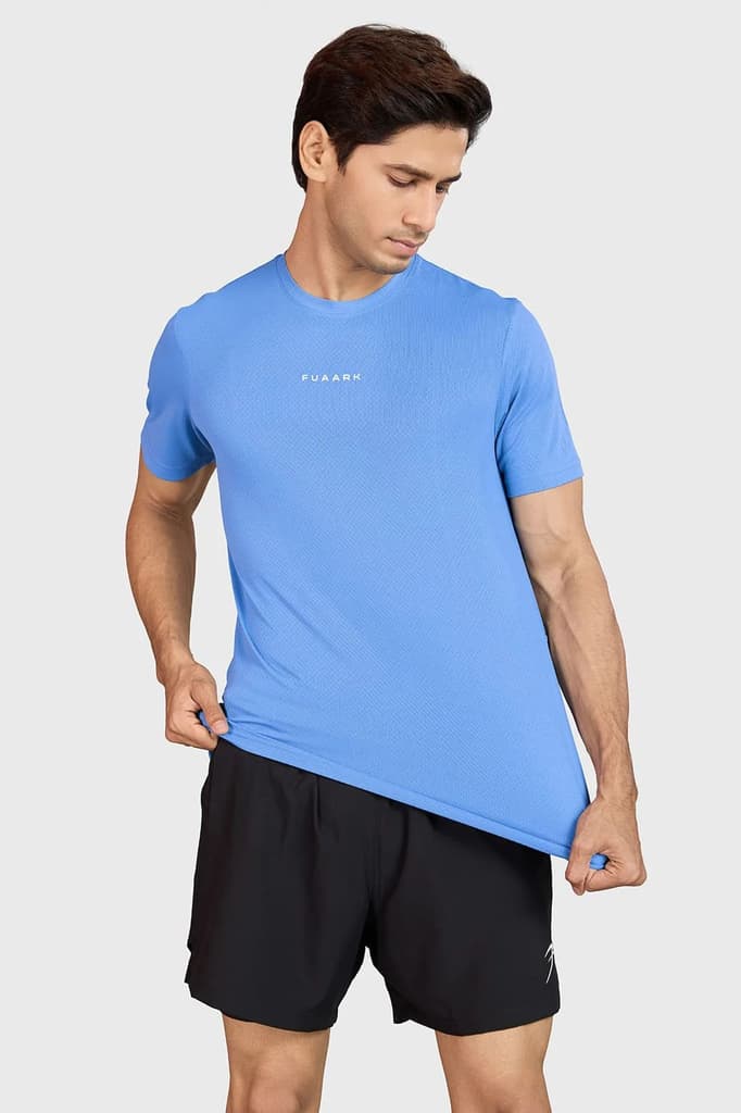Slate Running T-shirt Blue — S