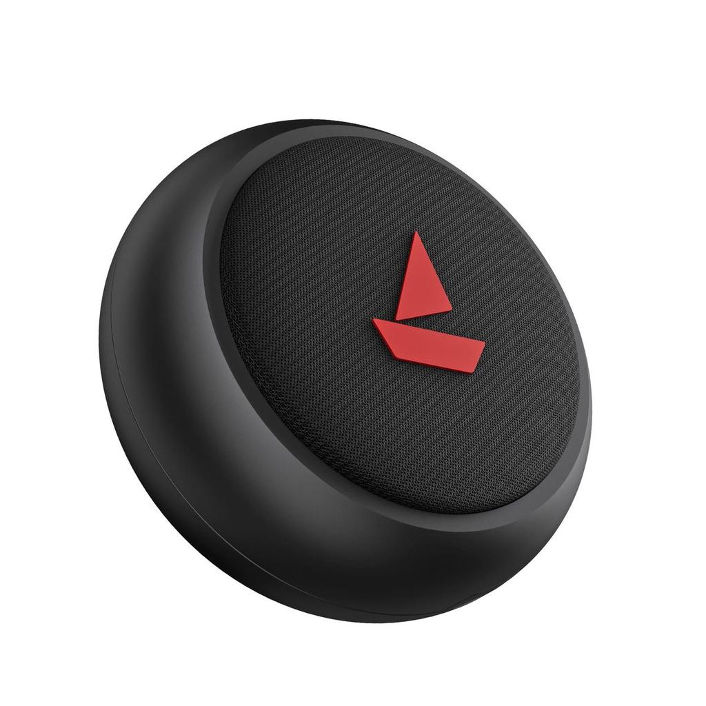 boAt Stone 108 | Portable Bluetooth Speaker with 3W Sound, 12H Playback, TWS feature & IPX4 Resistance — Raging Black
