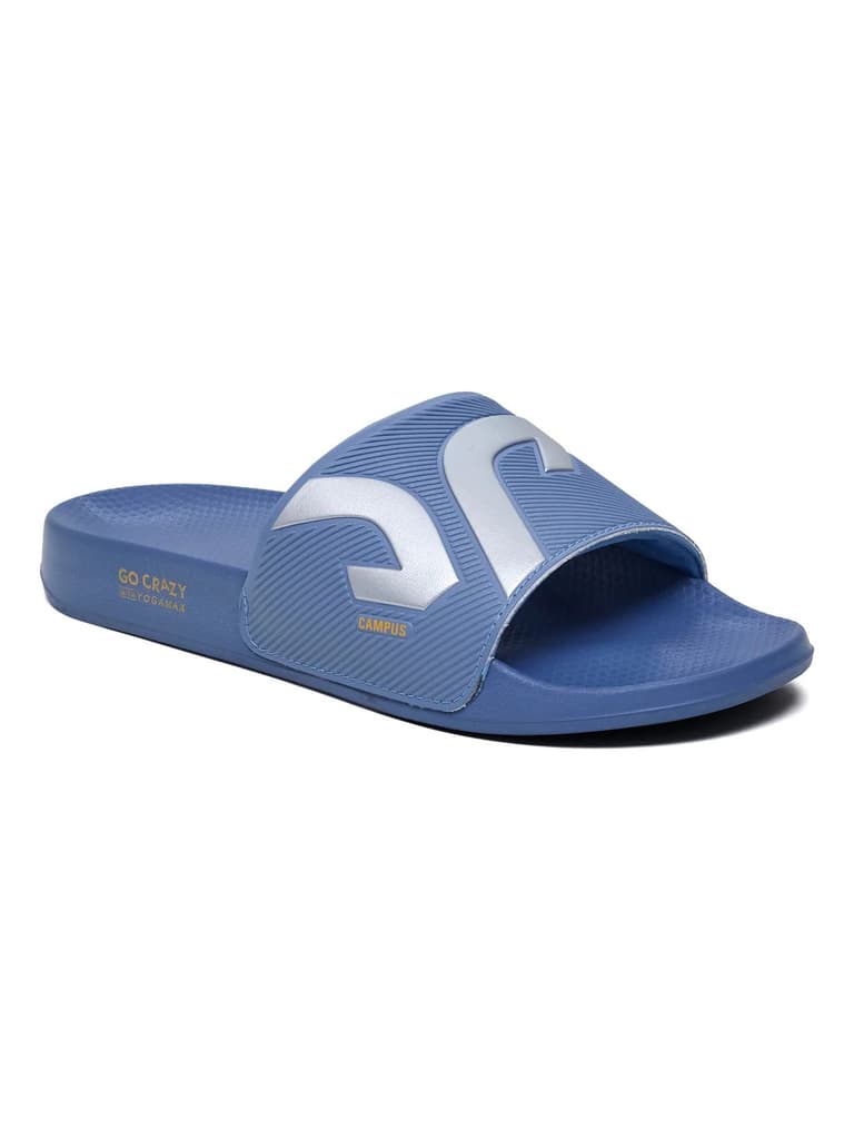 SL-475 Grey Men's Slides — Grey / 6