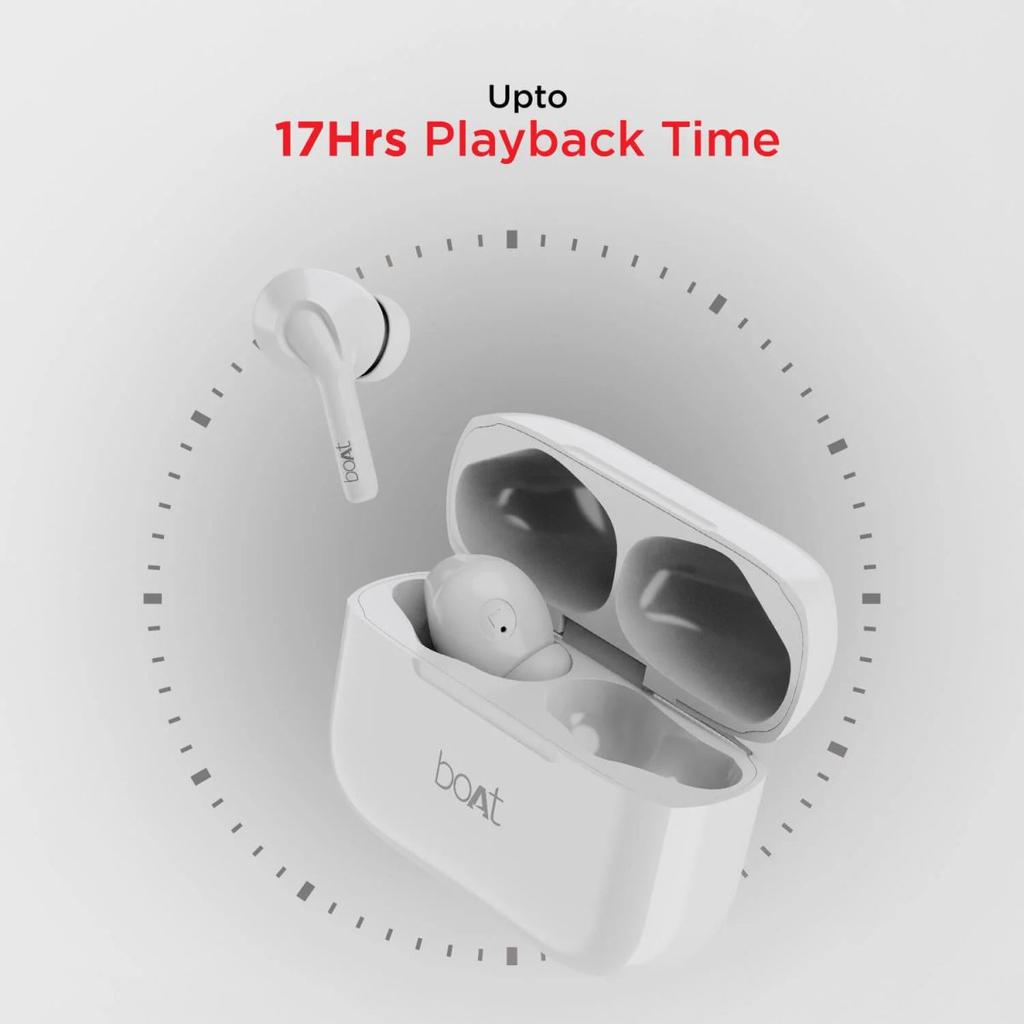 boAt Airdopes 163 | Wireless Earbuds with Massive Playback of upto 17 Hour, IPX5 Water & Sweat Resistance, IWP Technology, Type C Interface — photo 4