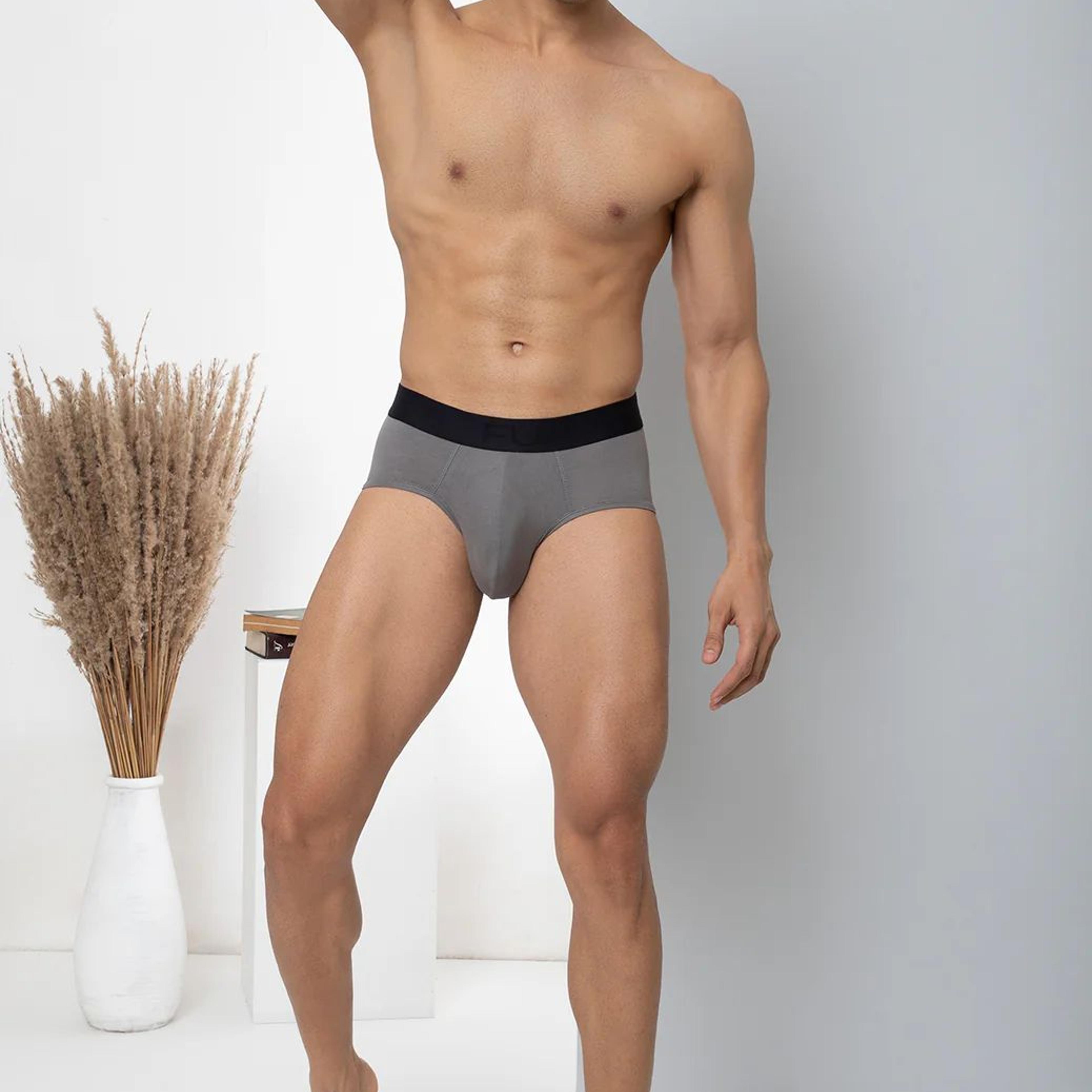 Ultra Soft Modal Briefs Classic Grey
