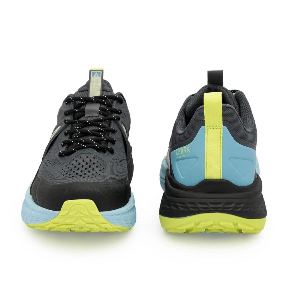 Black and Blue Trail Running Shoes for Men | Low-Cut Outdoor — photo 4