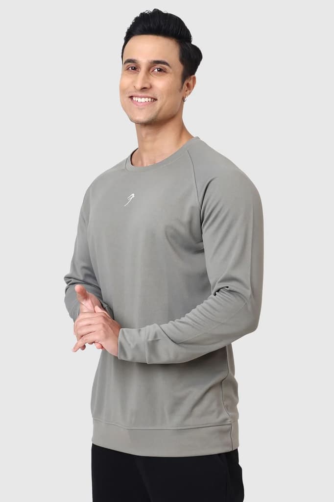 Polish Sweatshirt Light Grey — S