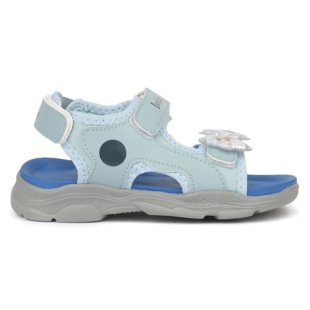 Lucy & Luke CANDYKICKE Blue Casual Flat Sandal For Kids By Liberty — photo 4