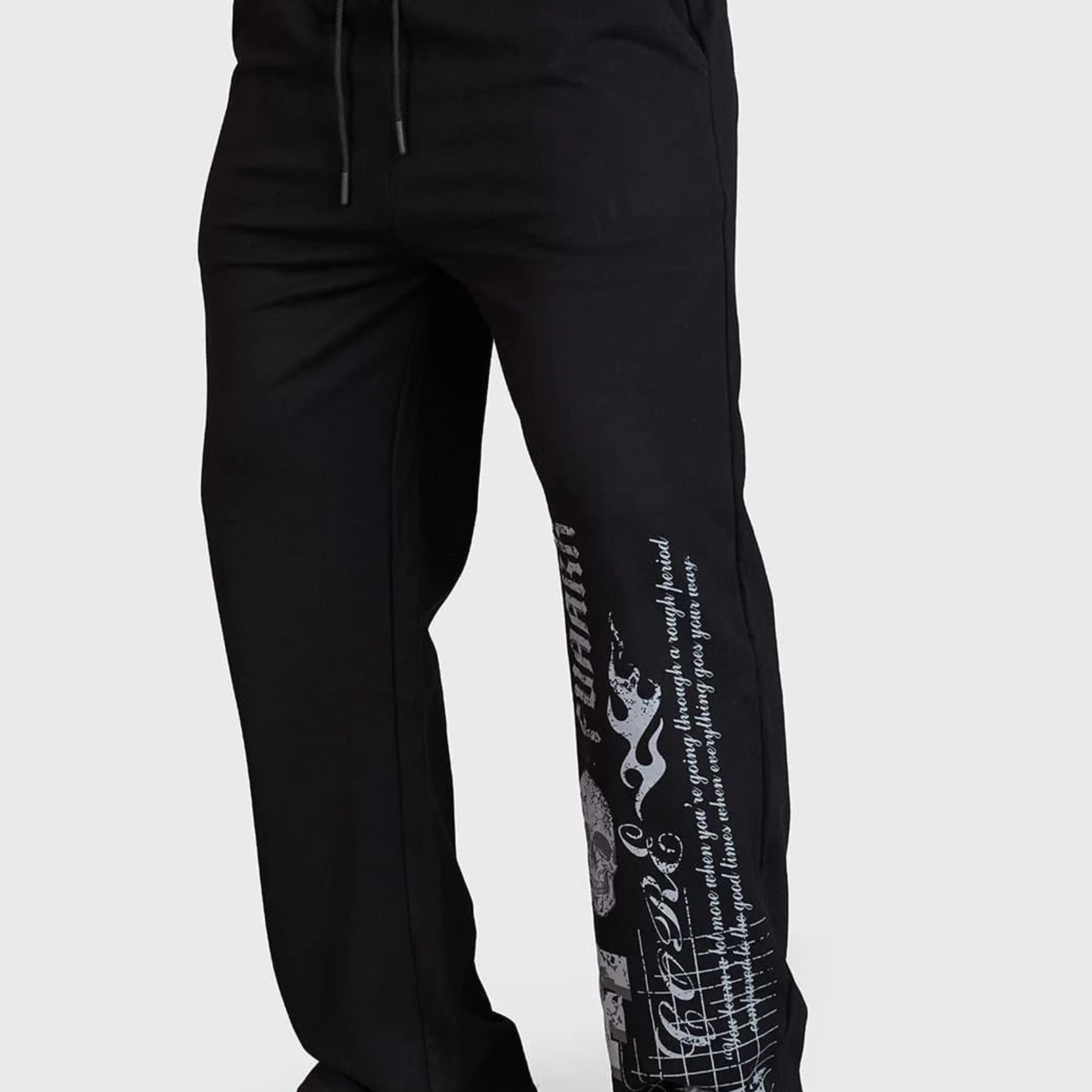 Skull Straight Tracks Black