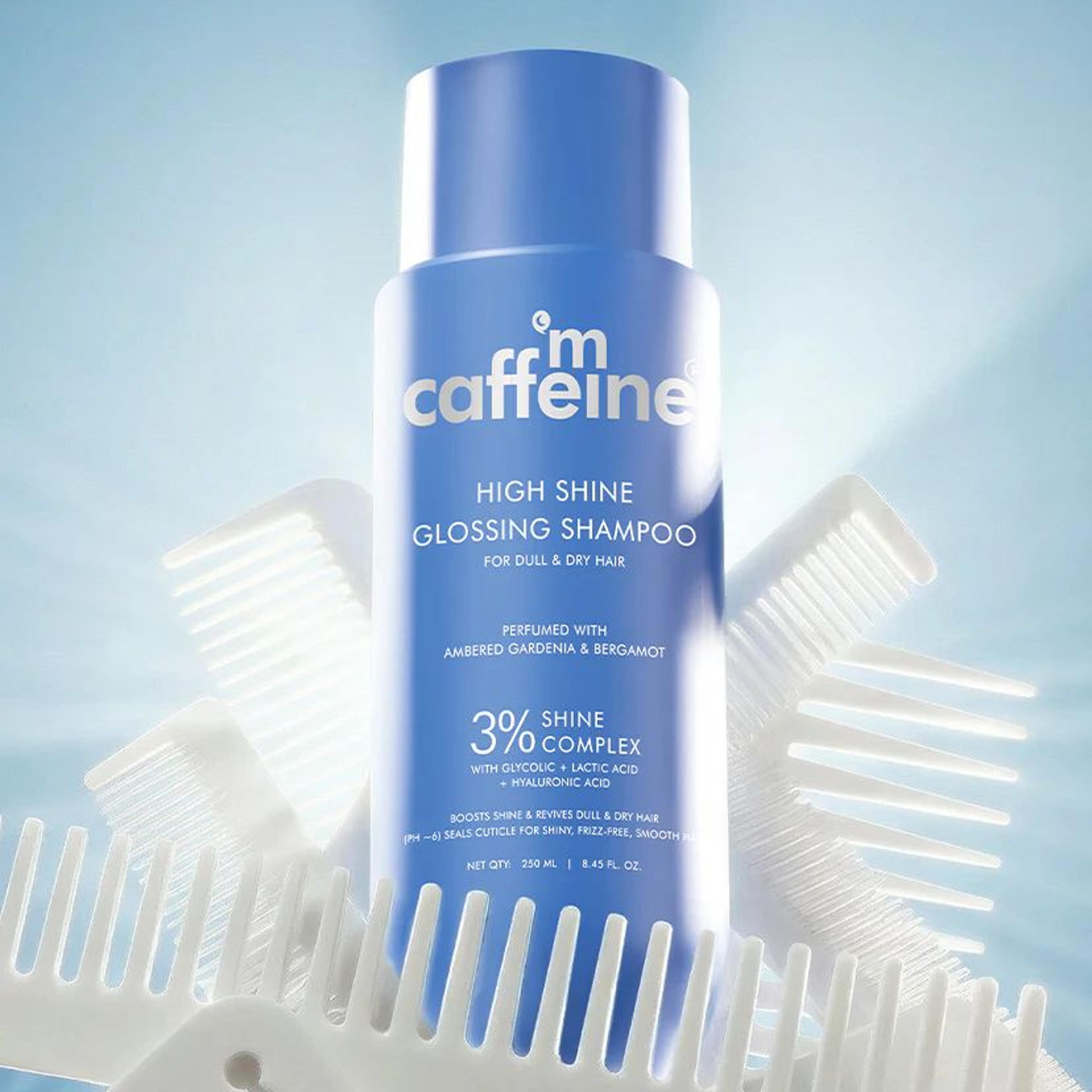 High Shine Glossy Hair Shampoo 3% Shine Complex