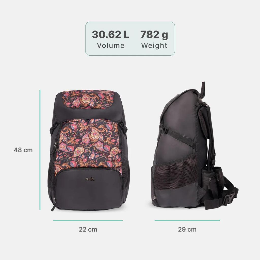 Paisley Print Aarohi Rucksack — photo 3