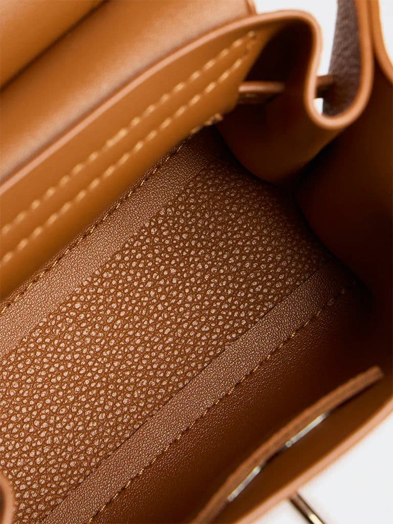 Westside Brown Textured Mini Sling Bag — photo 4